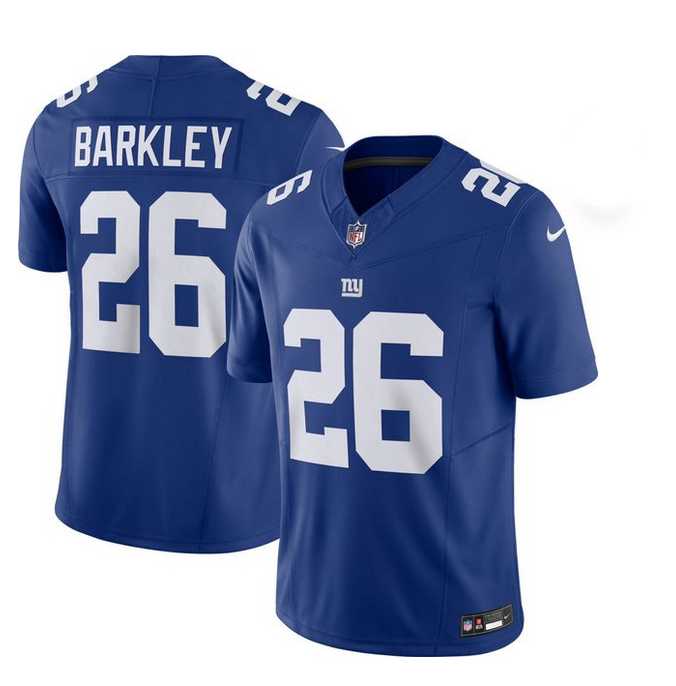 Men & Women & Youth New York Giants #26 Saquon Barkley Blue 2023 F.U.S.E. Vapor Untouchable Limited Stitched Jersey,We sell and wholesale Men & Women & Youth New York Giants #26 Saquon Barkley Blue 2023 F.U.S.E. Vapor Untouchable Limited Stitched Jersey on line form chian!